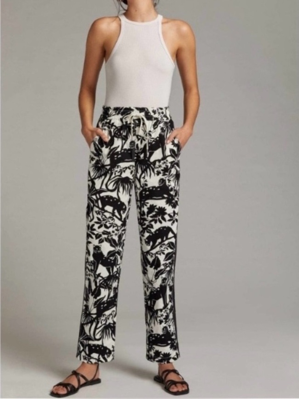 ✨Maeve Anthropologie Tenley Twill Track Pants Size XS